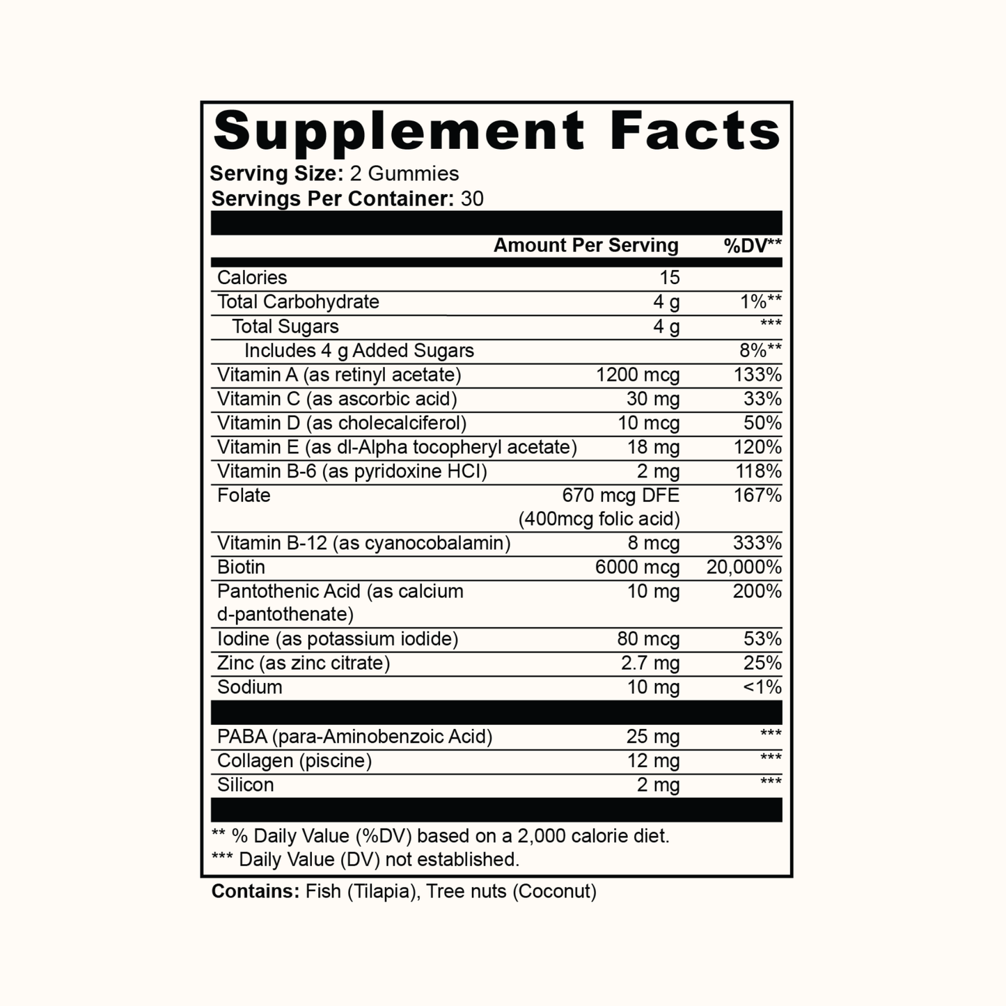 Hair, Skin & Nails Gummies